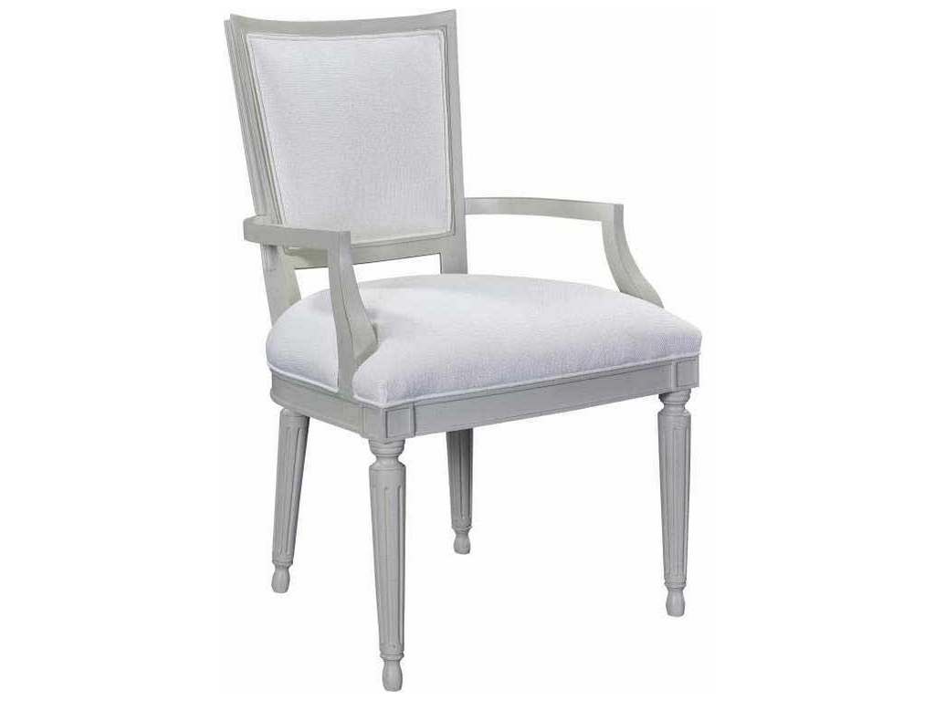 Hickory Chair HC1533-01 Velours Dining Arm Chair