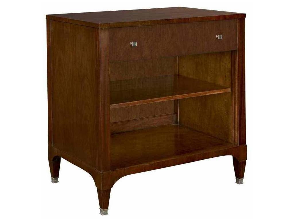 Hickory Chair HC166-11 Artisan Small Single Drawer Chest Mahogany