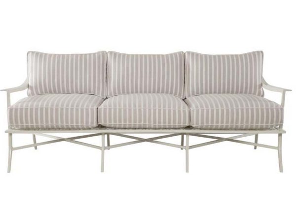 Hickory Chair HCD8900-83-W Haret Sofa Cloud White