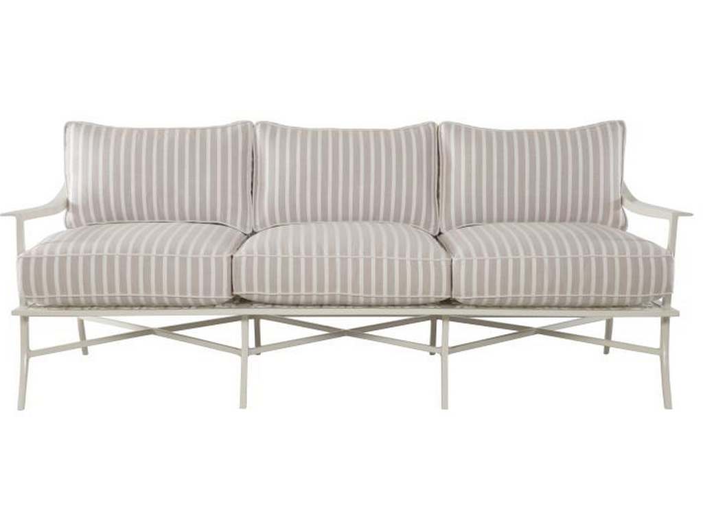 Hickory Chair HCD8900-83-W Haret Sofa Cloud White