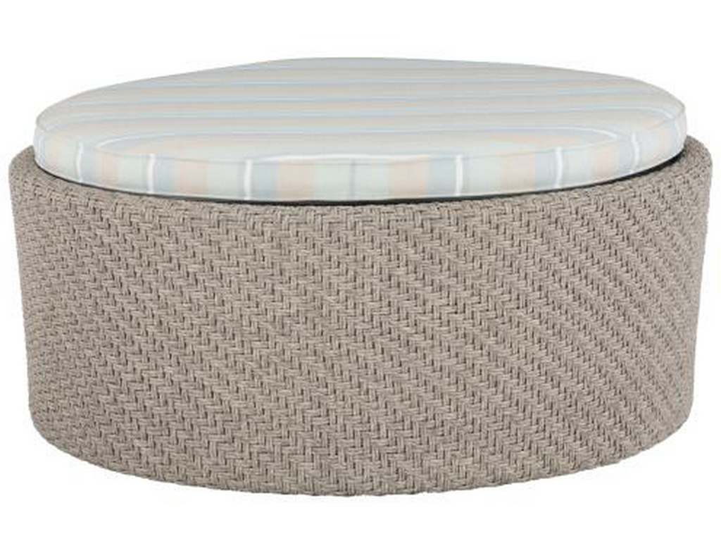 Hickory Chair HCD8778-30 Yara Cocktail Ottoman With Cushion Top