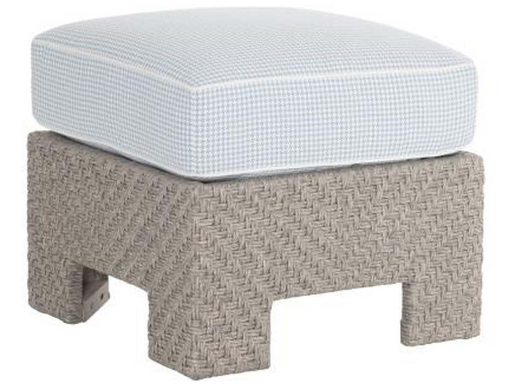 Hickory Chair HCD8800-30 Yara Woven Square Stool