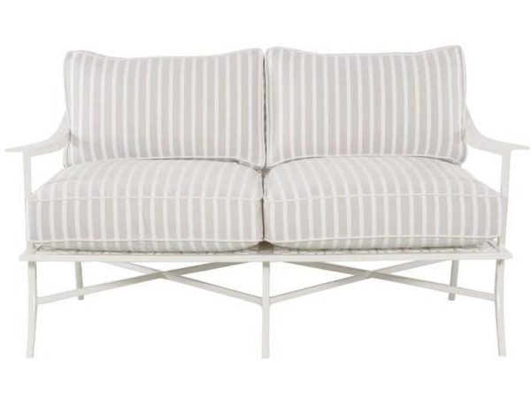 Hickory Chair HCD8900-58-W Haret Loveseat Cloud White
