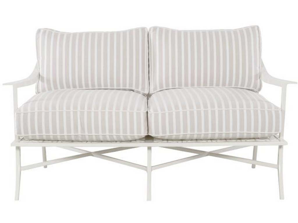 Hickory Chair HCD8900-58-W Haret Loveseat Cloud White