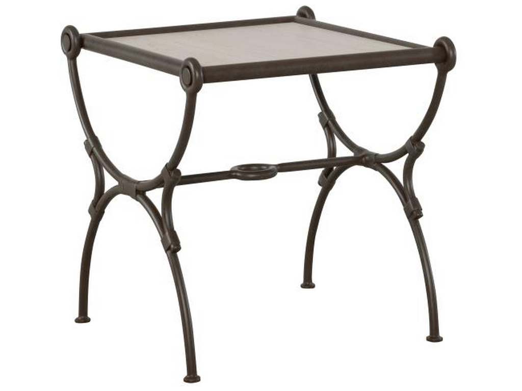 Hickory Chair HCD8981-V-STK Ibis End Table Verdigris