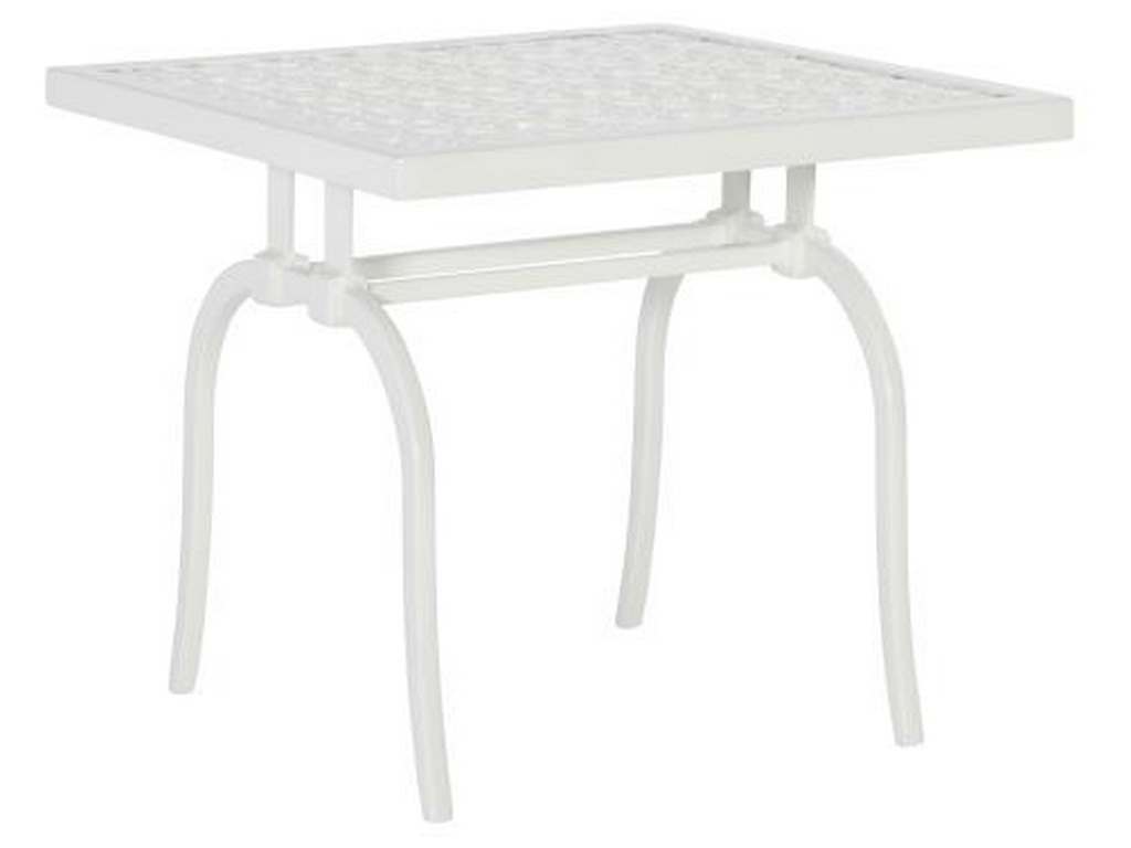 Hickory Chair HCD8986-W-STK Haret End Table Cloud White
