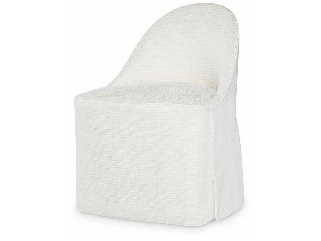 Highland House 1193C  Yardley Skirted Dining Chair with Casters