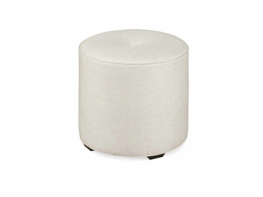 Highland House 1393-18  Bray Round Ottoman