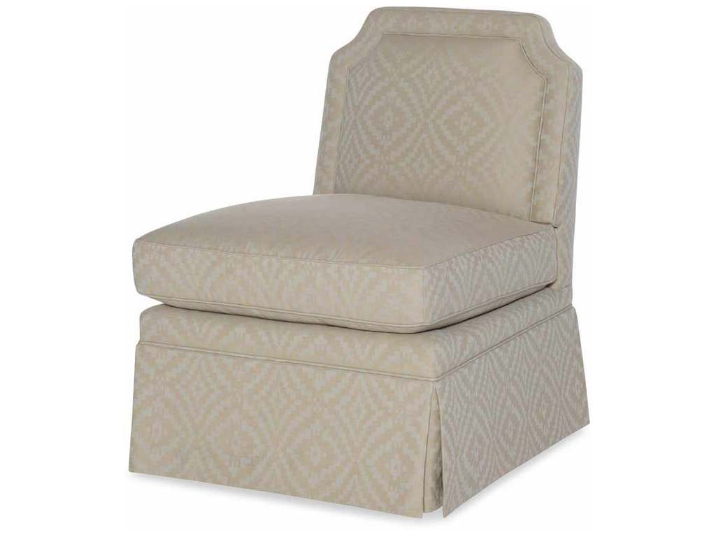 Highland House 1499SW  Luc Skirted Swivel Chair