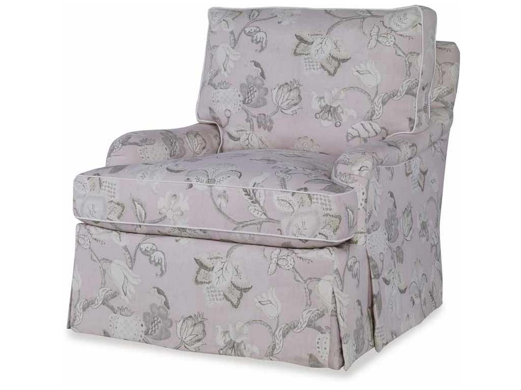 Highland House 1541  Sills Skirted Chair