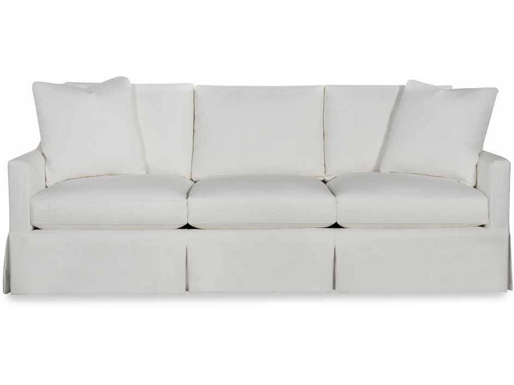 Highland House 1565-86  Antonio Skirted Sofa