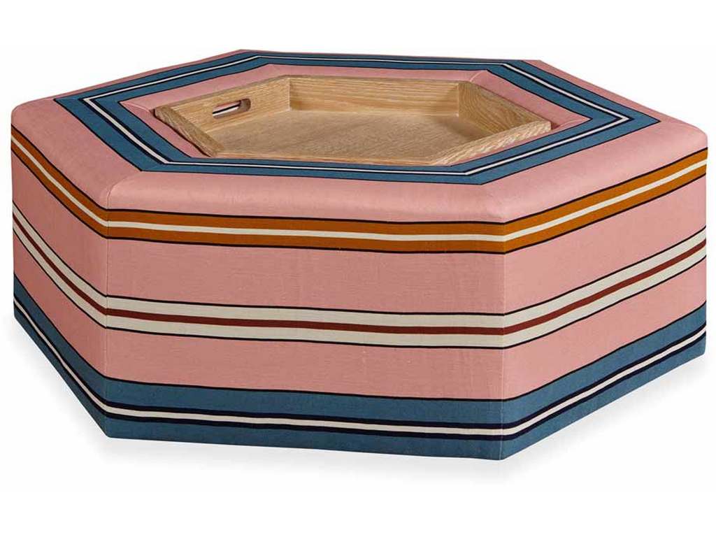 Highland House 1570-46  Menil Cocktail Ottoman