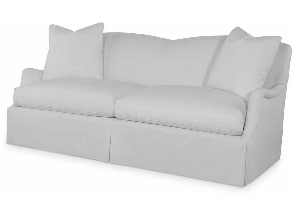 Highland House 1585-84  Dorset Waterfall Skirted Sofa