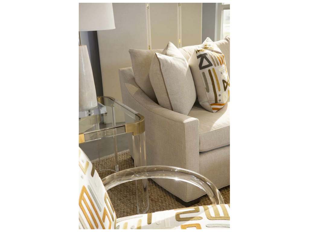 Highland House HH19-636E-AS Carlson Acrylic Side Table Highland House HH19-636E-AS Carlson Acrylic Side Table