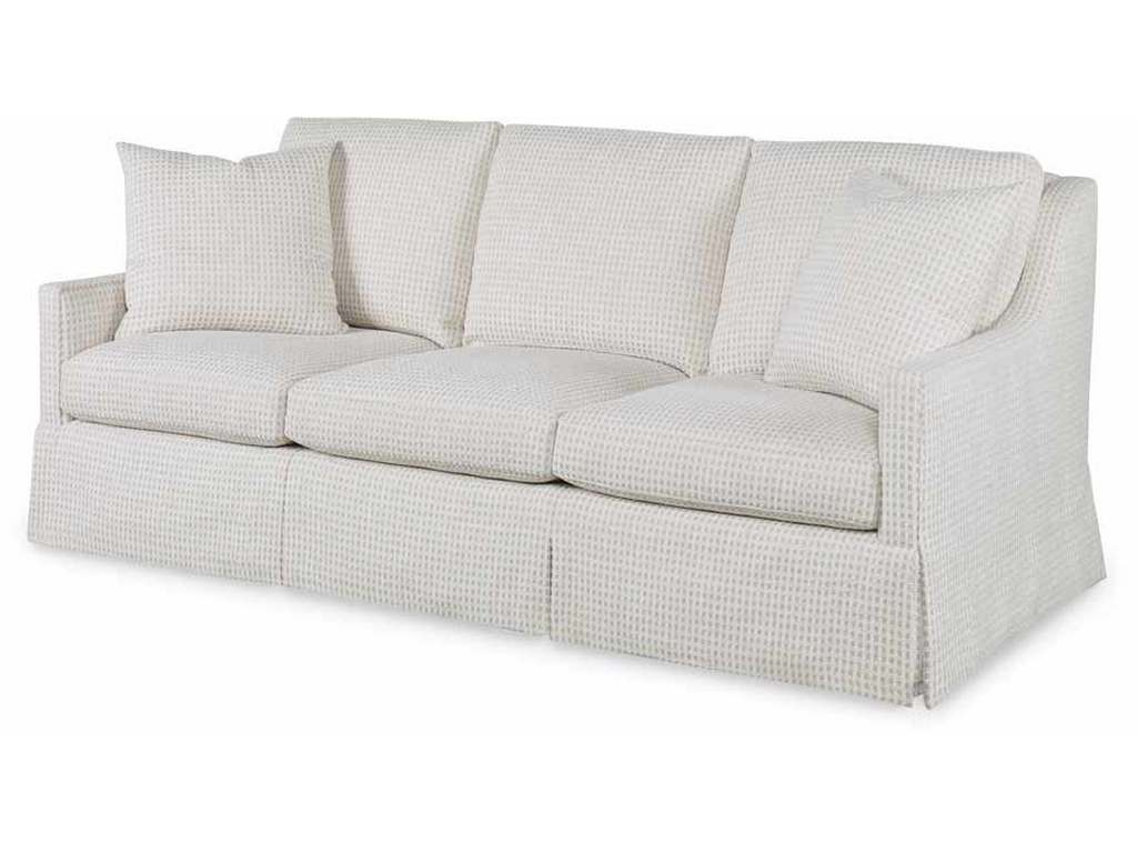 Highland House 2703-86  Antonio Extended Depth Skirted Sofa