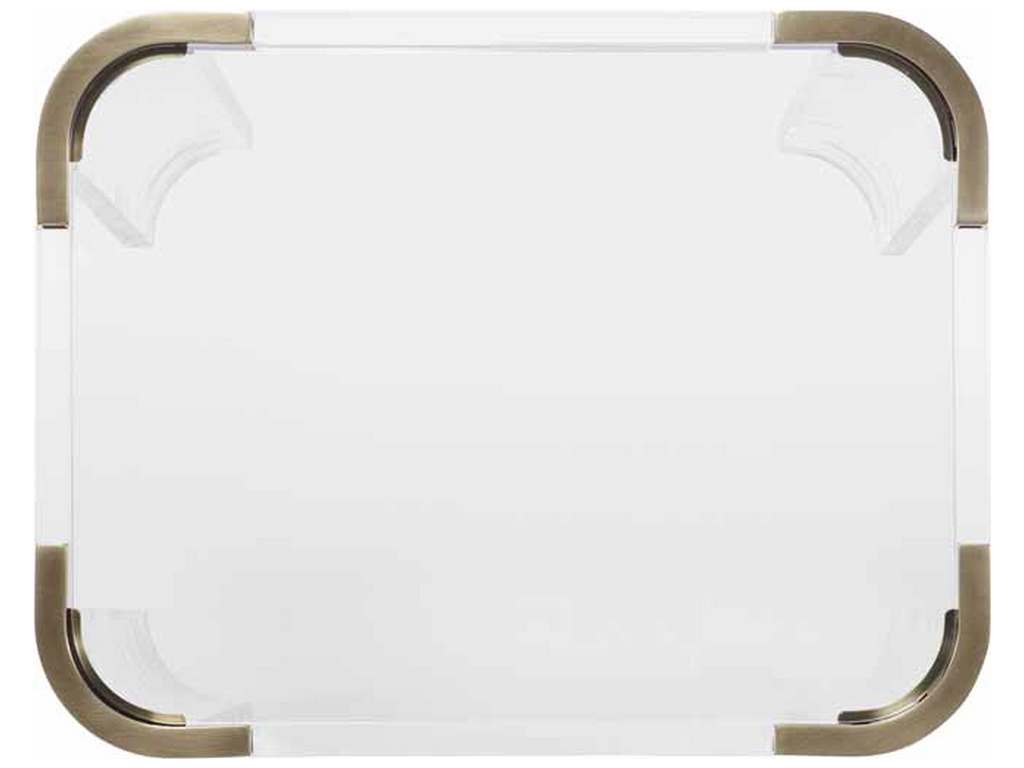Highland House HH19-636E-AS Carlson Acrylic Side Table Highland House HH19-636E-AS Carlson Acrylic Side Table
