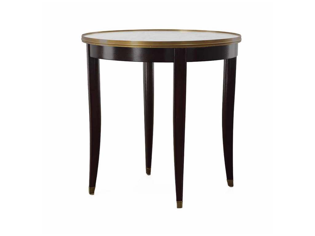 Highland House HH19-894 Elan Side Table with White Carrara Top