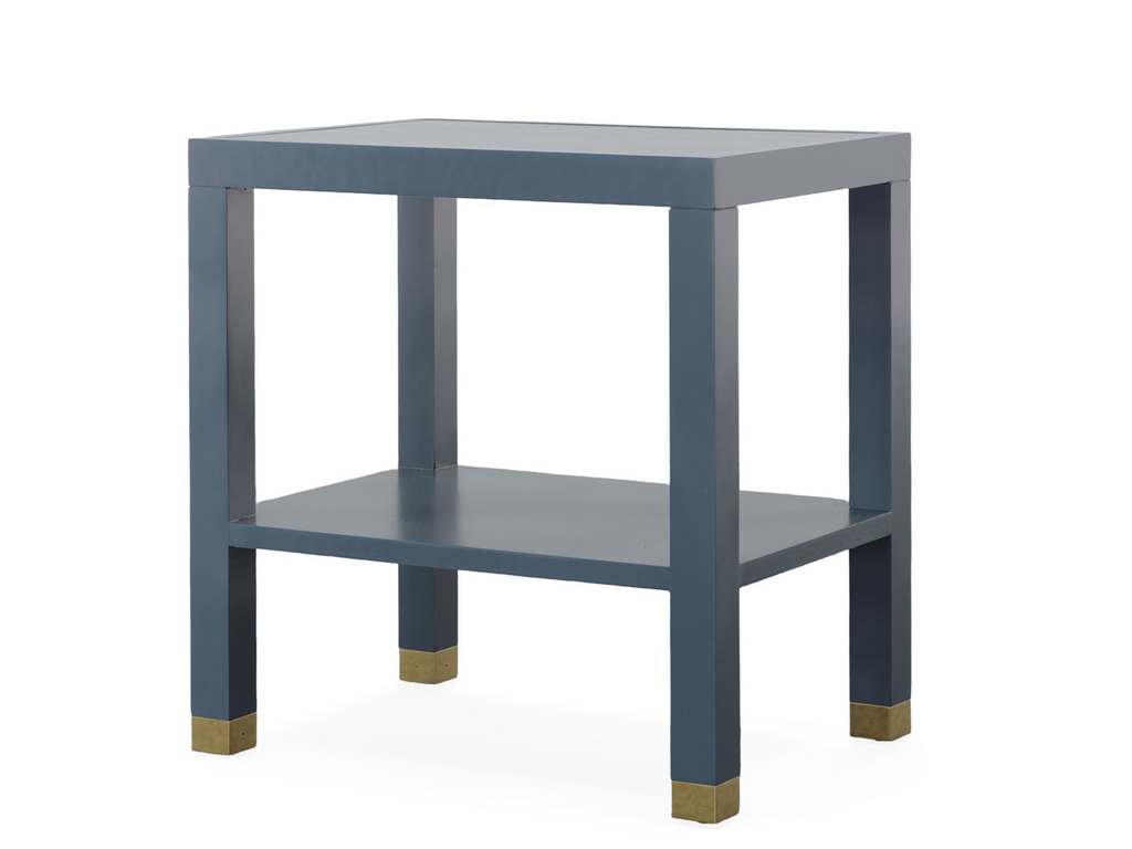 Highland House HH26-154W  Trevor Side Table With Wood Top