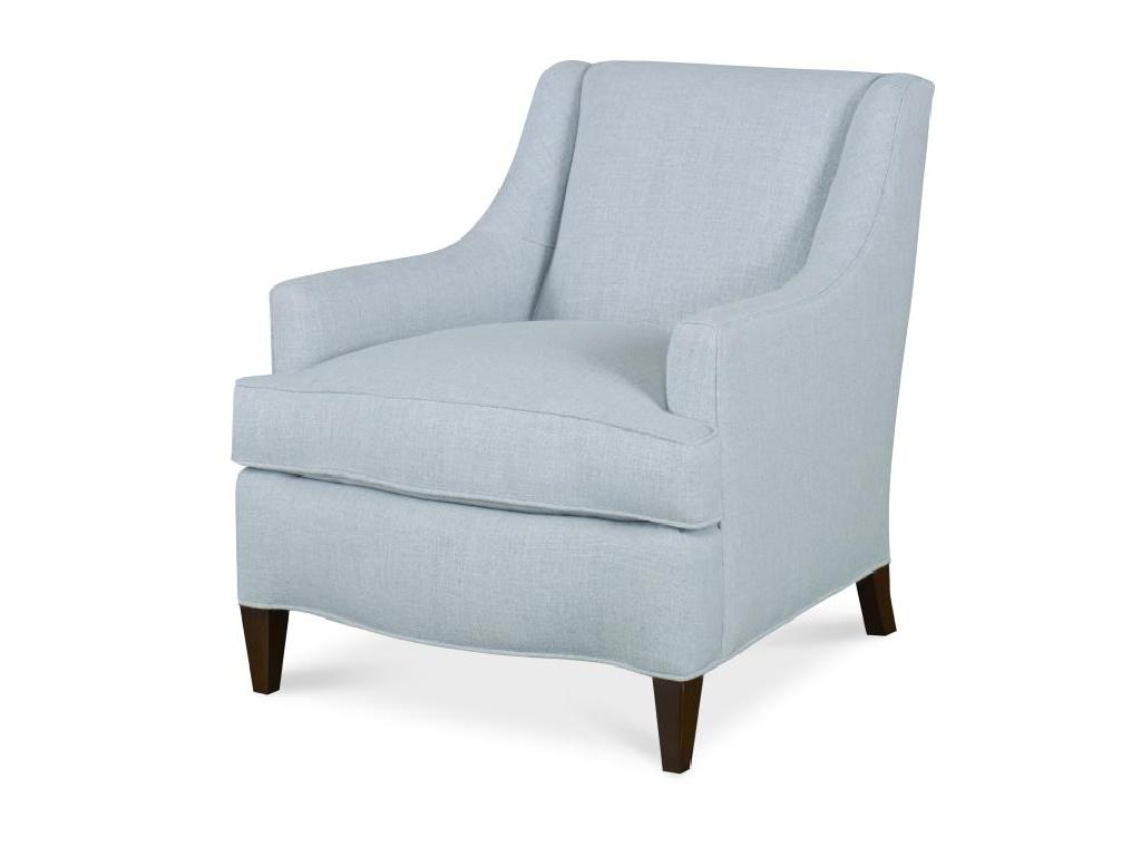 Highland House 1670-56  Menil Large Cocktail Ottoman with Acrylic Tray