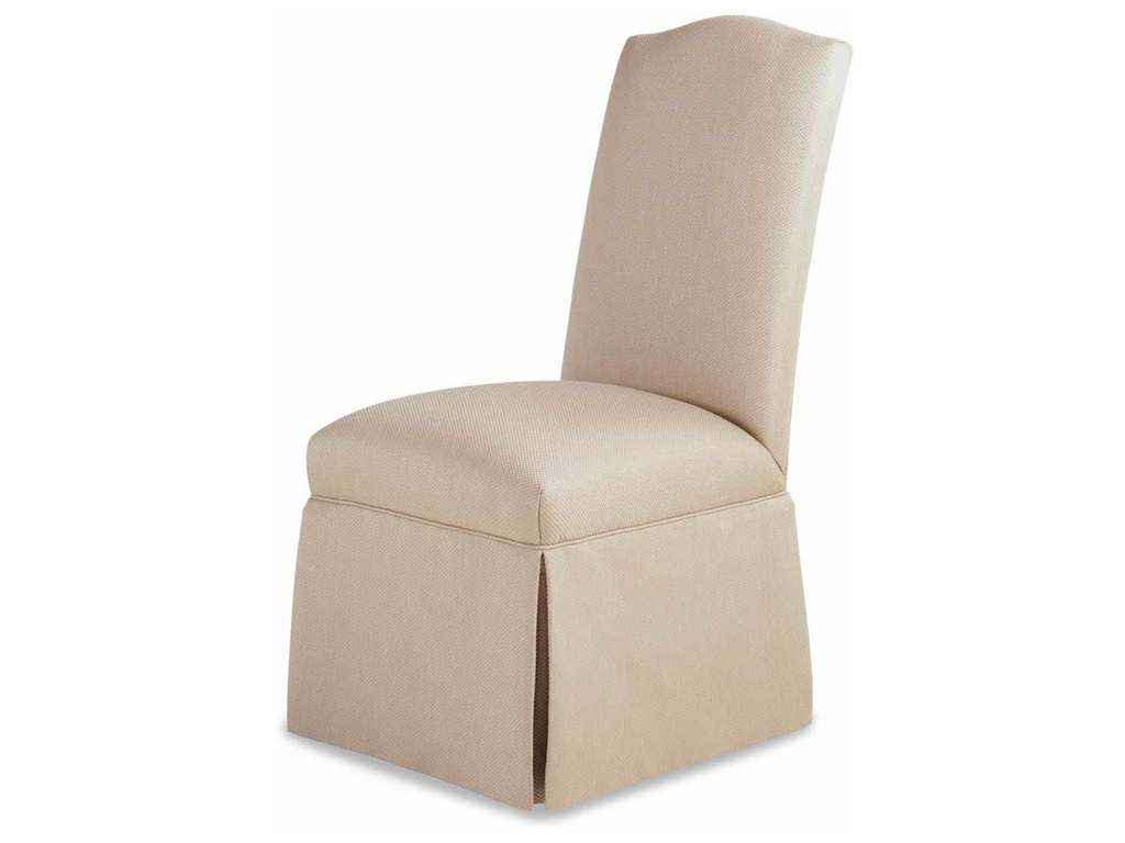 Jessica Charles 1911  Petra Skirted Armless Chair