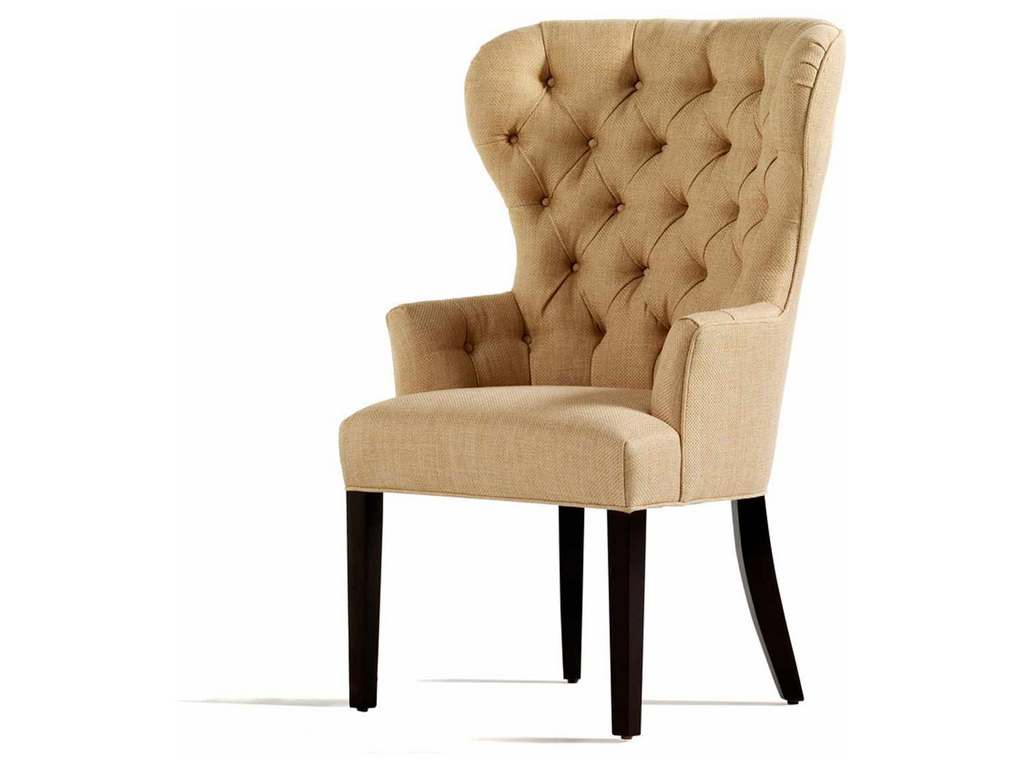 Jessica Charles 1918-T Garbo Tufted Dining Arm Chair Jessica Charles 1918-T Garbo Tufted Dining Arm Chair