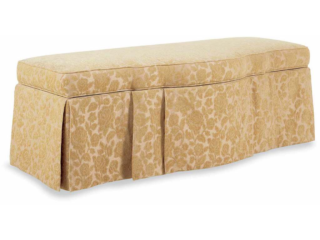 Jessica Charles 76  Skirted Storage Bench