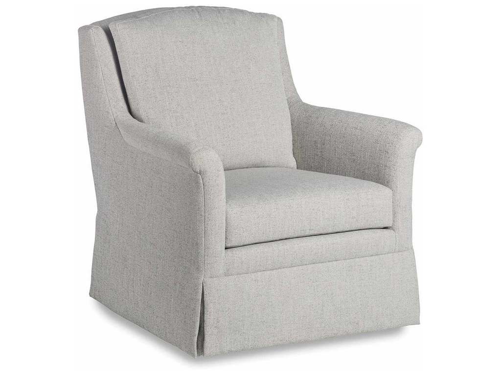 Jessica Charles 799-M-S Carrie Swivel Chair with Modern Arm