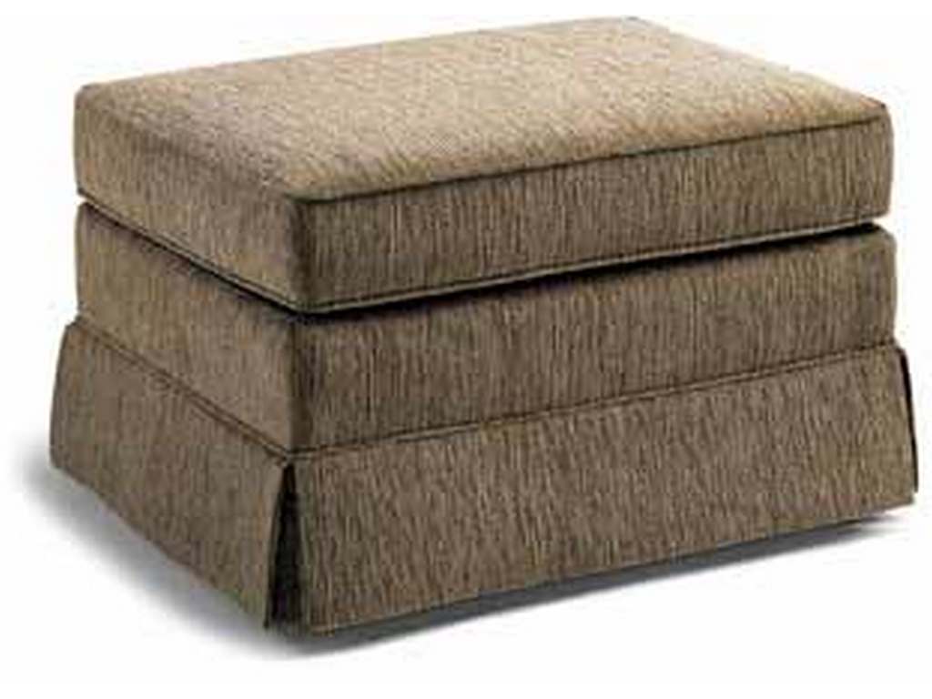 Jessica Charles 811  Box Edge Storage Ottoman