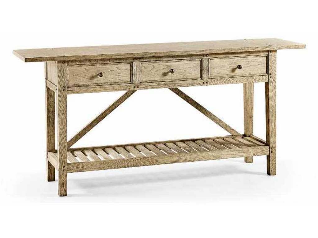 Jonathan Charles 496132-BLC Inclination Rustic French Console