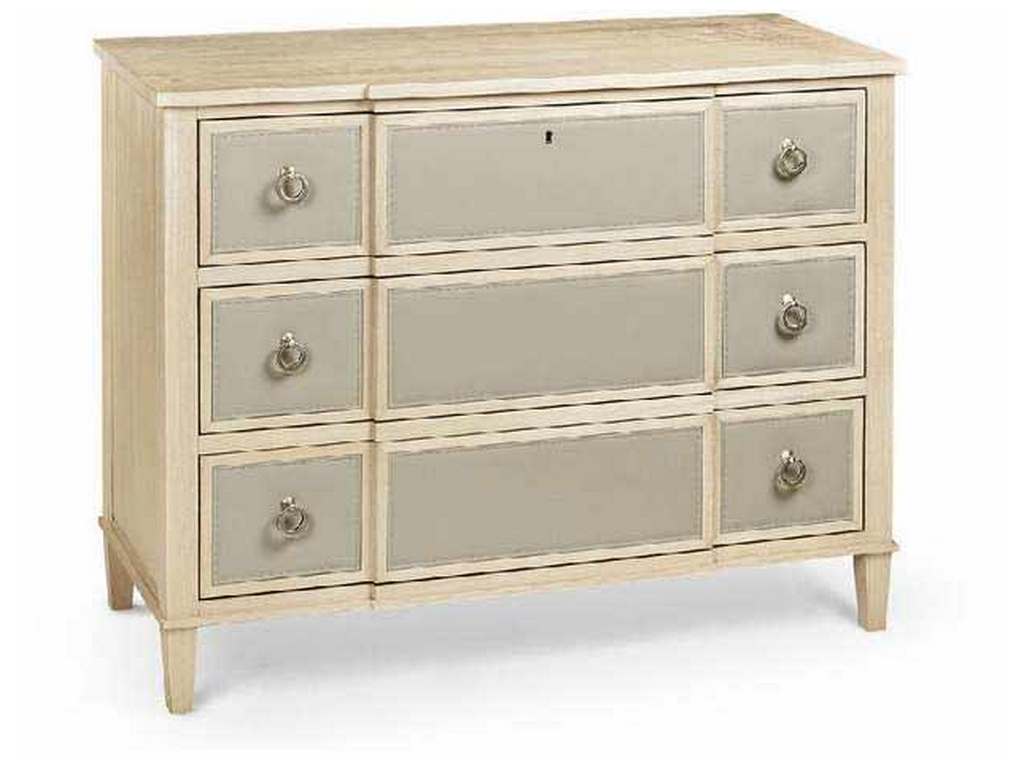 Jonathan Charles 001-1-900-LWS Neap Leather Front Chest