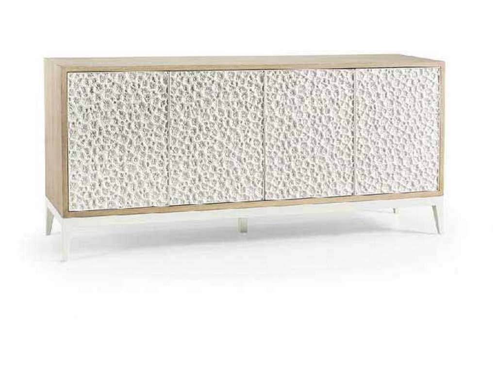 Jonathan Charles 001-2-N20-CAW Pelagic Sculpted Credenza