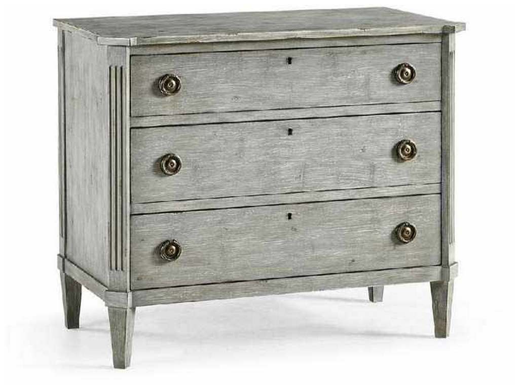 Jonathan Charles 003-3-268-GAW Timeless Aeon Swedish Drawer Chest Antiqued Grey