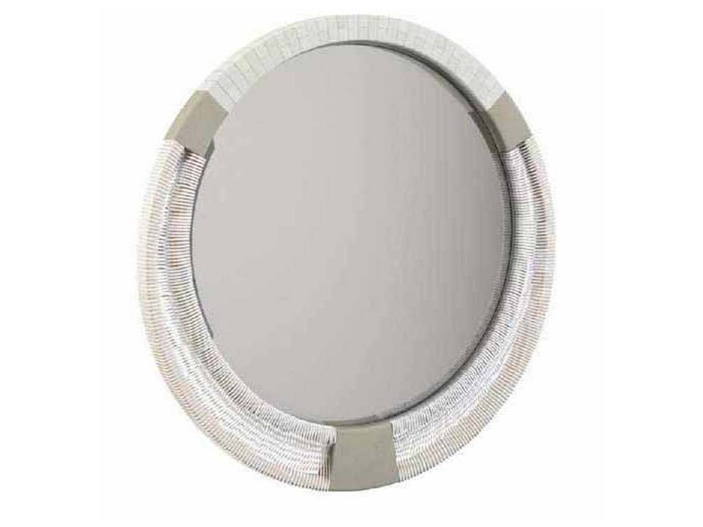 Jonathan Charles 001-1-610-BON Gyre Round Multimedia Mirror