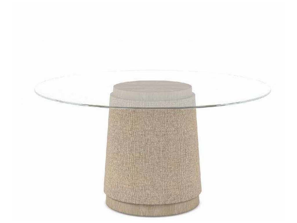 Jonathan Charles 001-2-A00-GRC-BS Abyss Single Pedestal Dining 25 Inch
