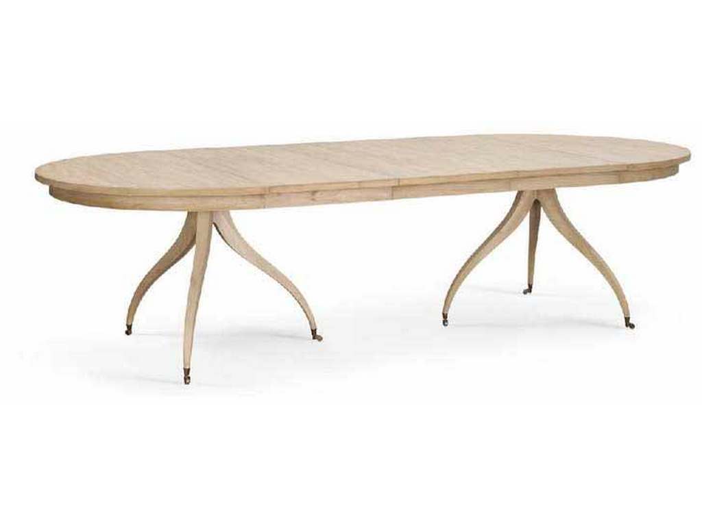 Jonathan Charles 003-2-H61-BLW Solar Spider Leg Dining Table 72 Inch