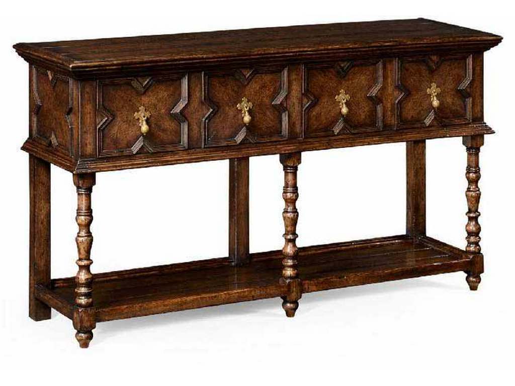 Jonathan Charles 492988-TDO Tudor Style Dark Oak Buffet