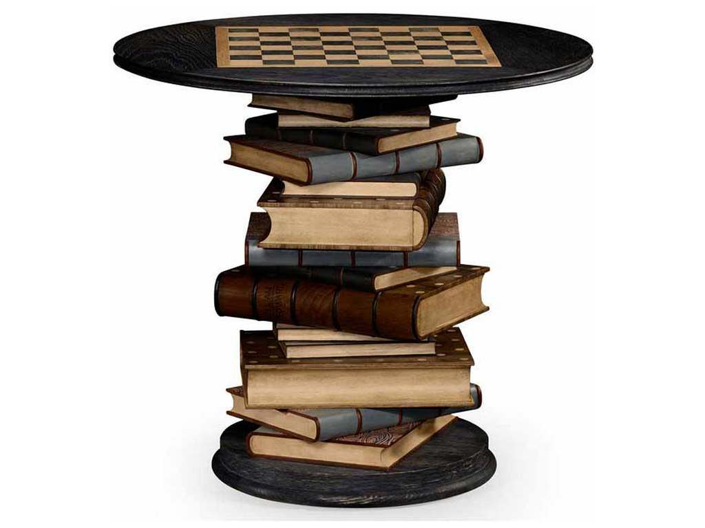 Jonathan Charles 530035-NVO Tenbury Navy Oak Game Table