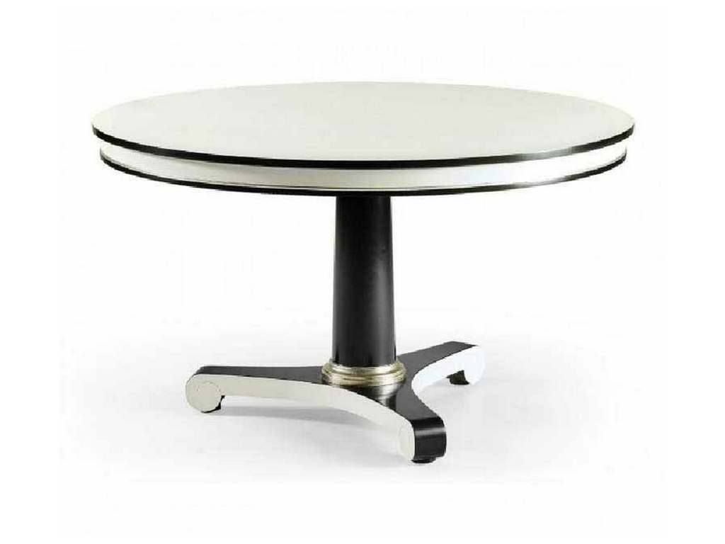 Jonathan Charles 494776-60D-WDL Dipole Biedermeier Dining Table