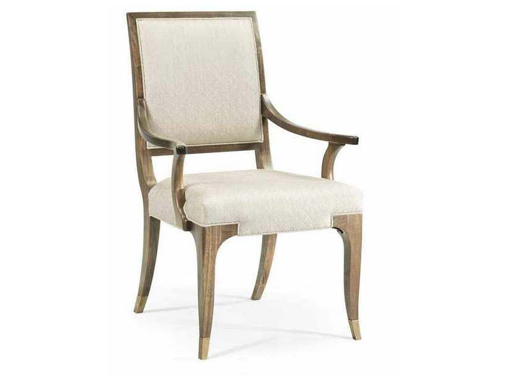 Jonathan Charles 496001-AC-PGA-F200 Hamilton Dining Arm Chair