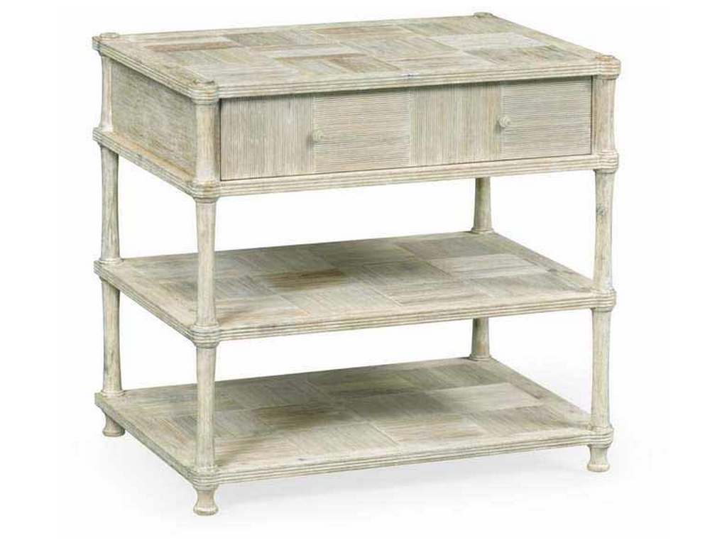 Jonathan Charles 530207-WAA William Yeoward Bywater Washed Acacia Bedside Chest