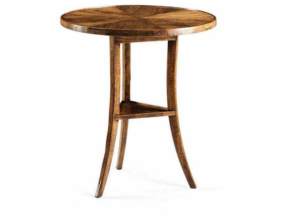 Jonathan Charles 491022-CFW Casual Round Lamp Table