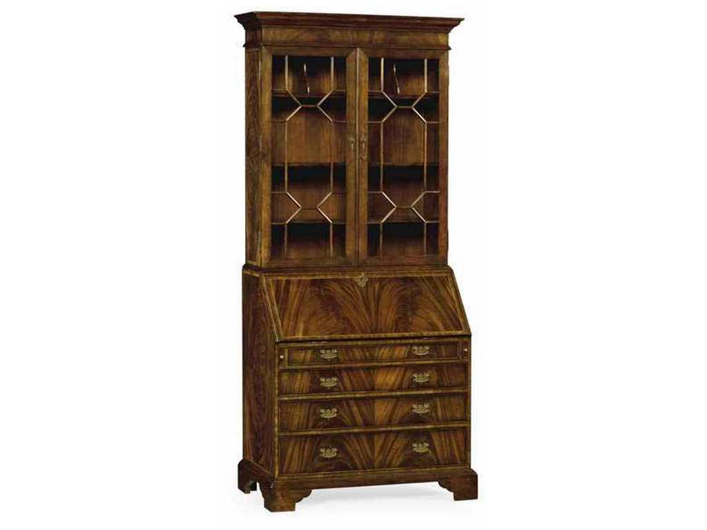 Jonathan Charles 492260-MAH Buckingham Georgian Mahogany Secretary