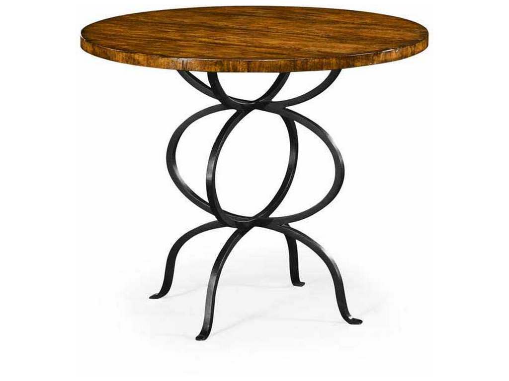 Jonathan Charles 491045-CFW Casual Accents Bistro Round Centre Table Jonathan Charles 491045-CFW Casual Accents Bistro Round Centre Table