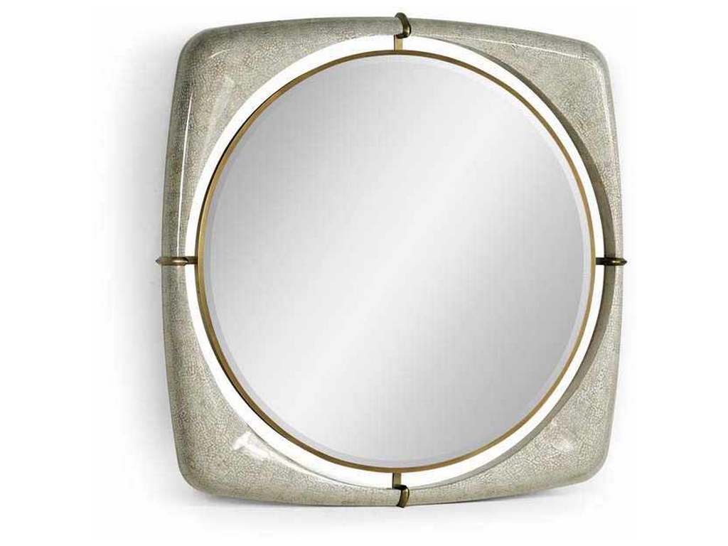 Jonathan Charles 500360-52D-EA002 Toulouse 52 inch Eggshell Mirror