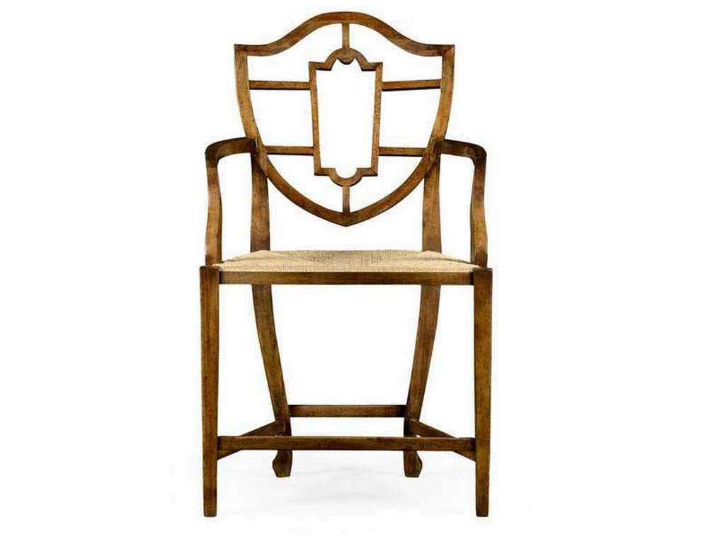 Jonathan Charles 530002-AC-GFA William Yeoward Aveburn Grey Fruitwood Arm Chair Jonathan Charles 530002-AC-GFA William Yeoward Aveburn Grey Fruitwood Arm Chair