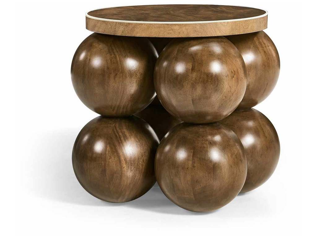 Jonathan Charles 007-3-DQ0-MBM Orb Round Accent Table