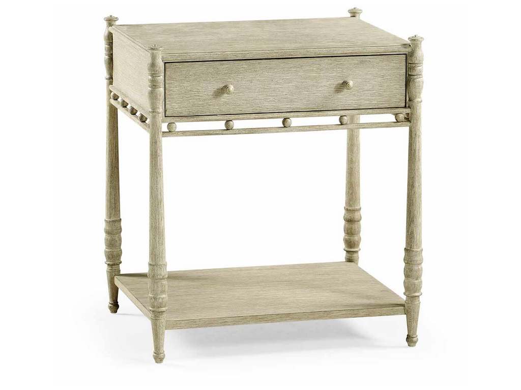 Jonathan Charles 012355-AB William Yeoward Morris Bedside Chest Jonathan Charles 012355-AB William Yeoward Morris Bedside Chest