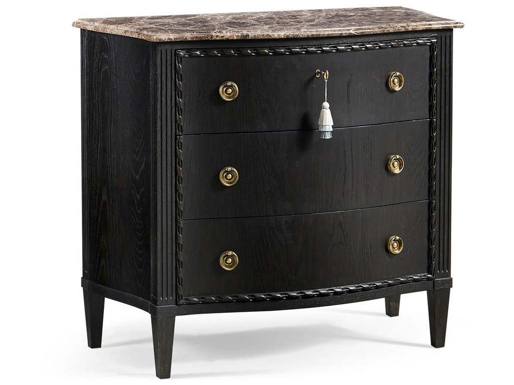 Jonathan Charles 007-1-931-EBO  Tangiers Drawer Chest