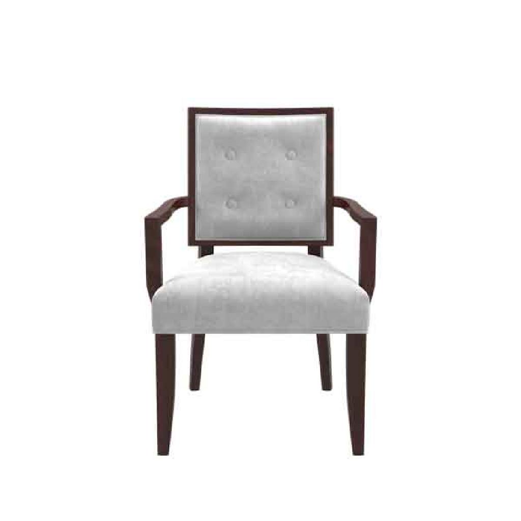 Kellex HC09343-WA Felix Arm Chair with Fabric Buttons