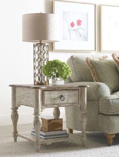 Kincaid 75-021 Weatherford End Table Cornsilk Kincaid 75-021 Weatherford End Table Cornsilk
